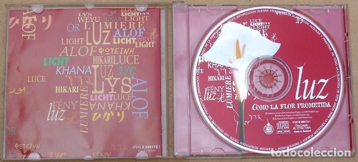 CDs de m&uacute;sica: LUZ - COMO LA FLOR PROMETIDA (CD) 1995 - Foto 2