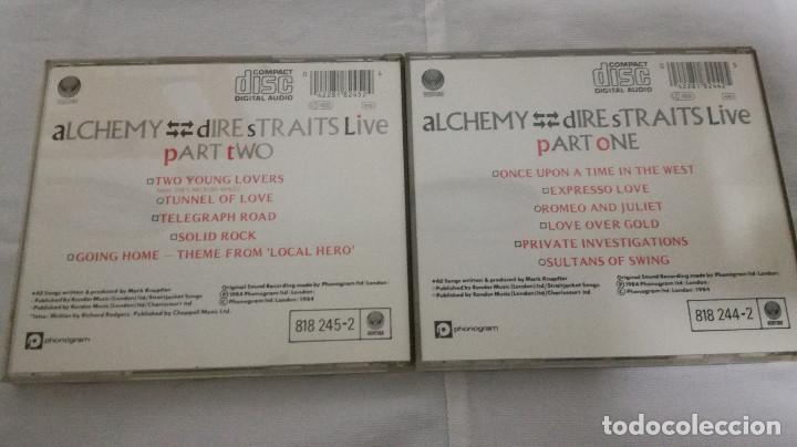CDs de m&uacute;sica: 34-CD DIRE STRAITS LIVE, AL CHEMY, 2 Cds, 1984 - Foto 3