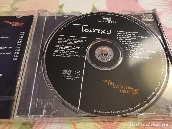 CDs de m&uacute;sica: TONTXU. CON UN CANTO EN LOS DIENTES (CD) - Foto 2