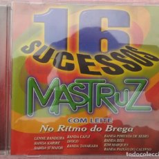 CDs de Música: MASTRUZ COM LEITE - 16 SUCESSOS (SOMZOOM) // ED. BRASIL ORIGINAL, RARO // SAMBA AXÉ FORRÓ FUNK BOSSA. Lote 171263463