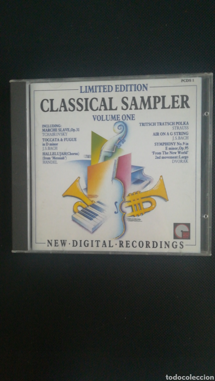Music CDs: CLASSICAL SAMPLER VOLUME ONE. LIMITED EDITION. 1987.
