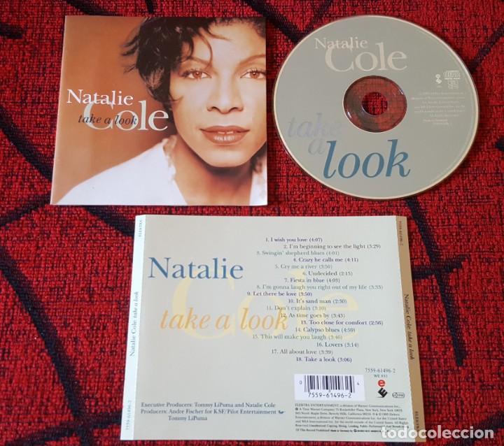 CDs de m&uacute;sica: NATALIE COLE Take a Look CD ORIGINAL 1993 - Foto 1