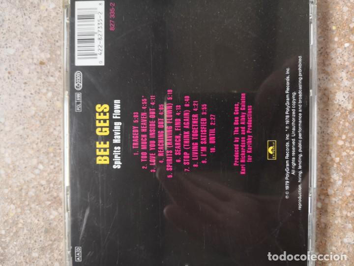 CDs de m&uacute;sica: BEE GEES  Spirits having flown  1979 - Foto 2