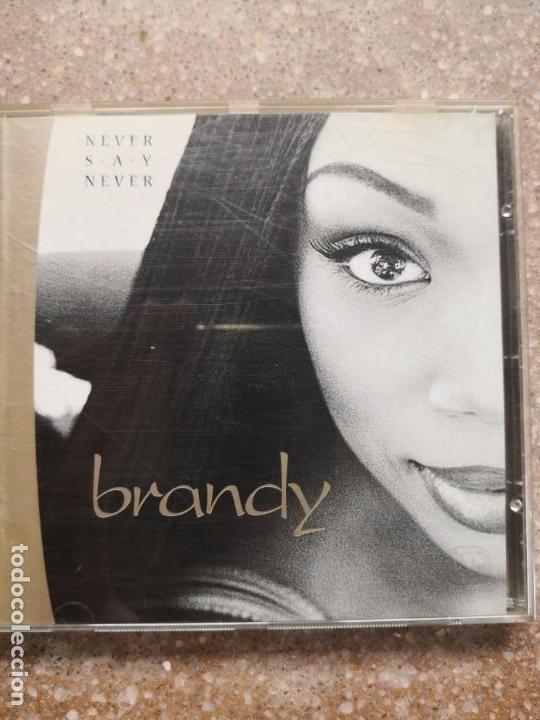 CDs de m&uacute;sica: BRANDY   Never Say Never - Foto 1