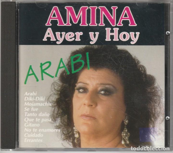 CDs de m&uacute;sica: AMINA - AYER Y HOY (CD MATCH 1994) - Foto 1