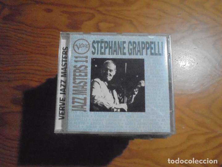 CDs de m&uacute;sica: STEPHANE GRAPPELLI.  JAZZ MASTERS 11. VERVE, 1993. CD. IMPECABLE (#) - Foto 1