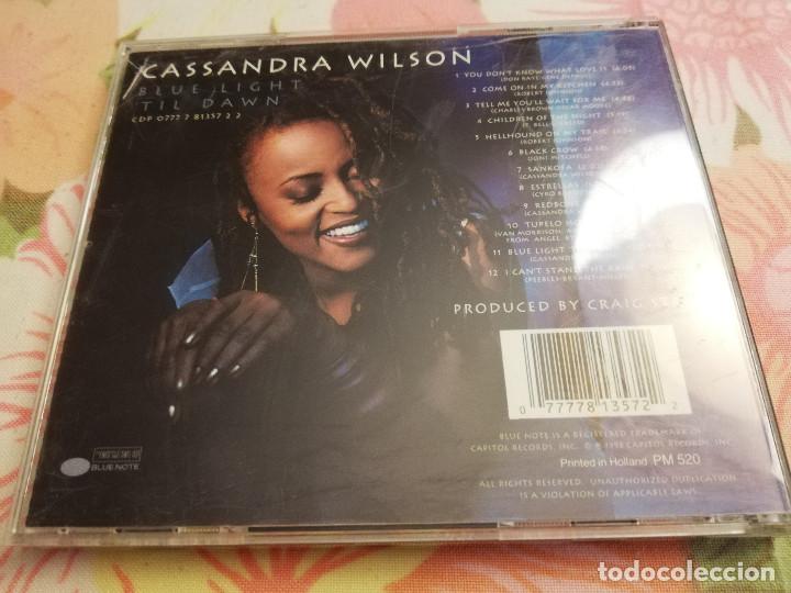 CDs de m&uacute;sica: CASSANDRA WILSON. BLUE LIGHT TIL DAWN (CD) - Foto 3