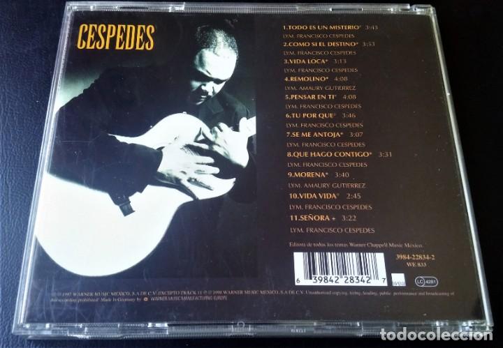 CDs de m&uacute;sica: FRANCISCO CESPEDES - VIDA LOCA - CD - Foto 2