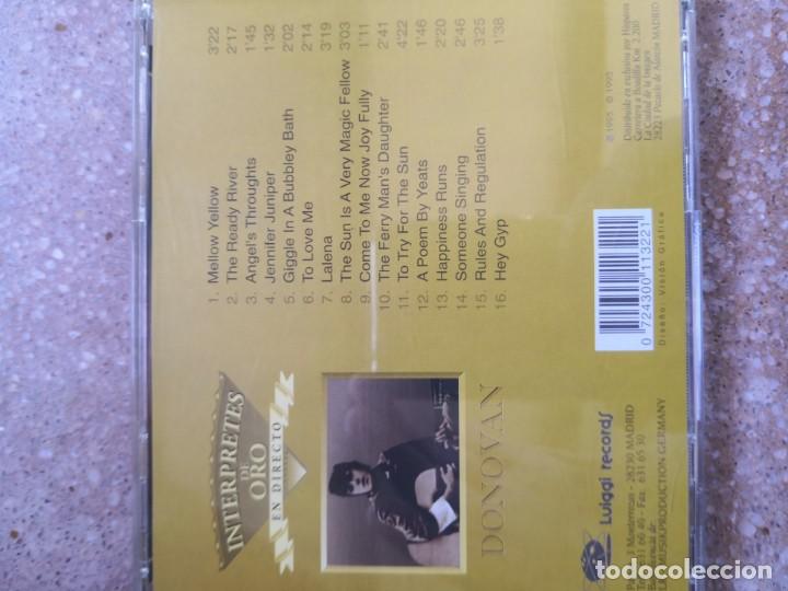CDs de m&uacute;sica: DONOVAN   16 temas en directo - Foto 2