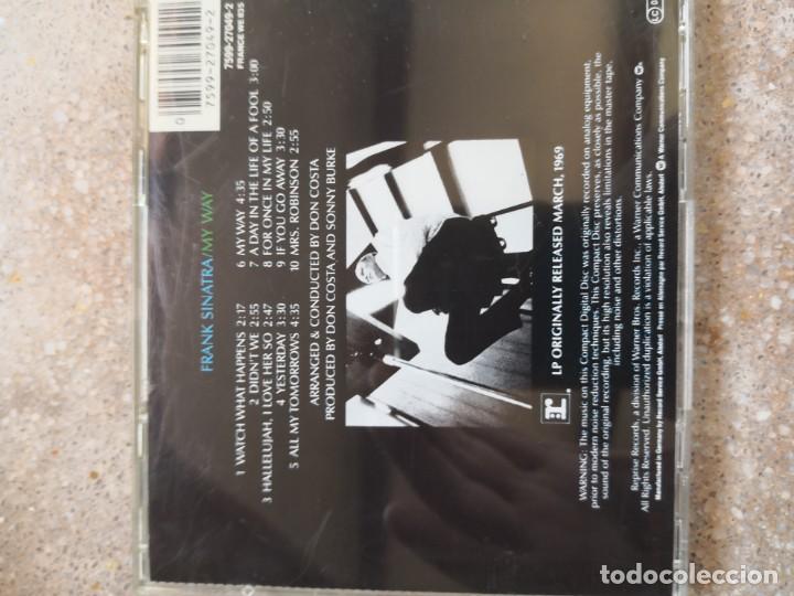 CDs de m&uacute;sica: FRANK SINATRA   My Way    10 temas - Foto 2