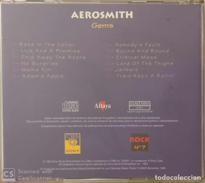 CDs de m&uacute;sica: Aerosmith Gems - Foto 2