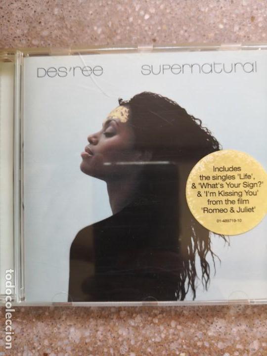 CDs de m&uacute;sica: DESREE   Supernatural   11 temas - Foto 1