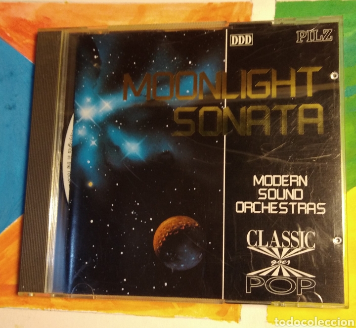 CDs de m&uacute;sica: Modern Sound Orchestras - Moonlight Sonata - Foto 1