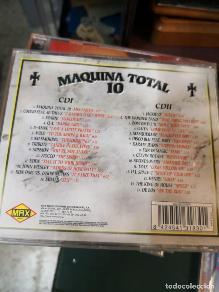 Cd Maquina Total 10 Max Music 1997 2 Dis Comprar Cds De Música Disco Y Dance En 0732