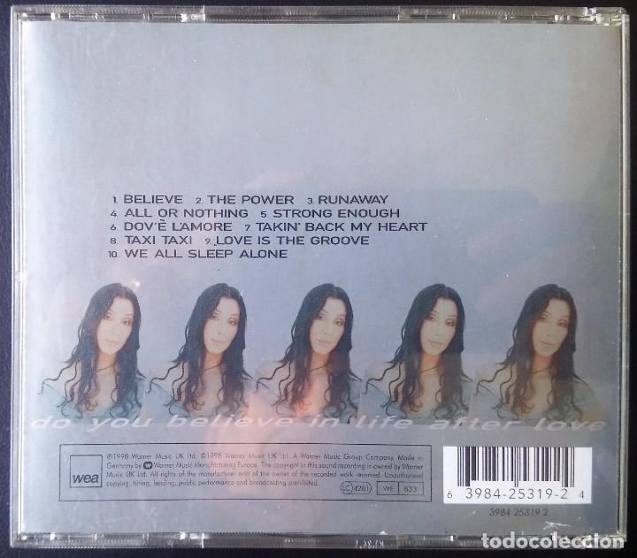 CDs de m&uacute;sica: CHER - BELIEVE - 1998 - 10 TEMAS - CD - Foto 2
