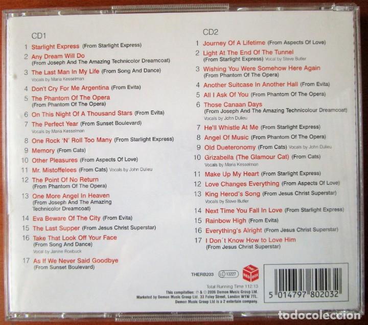 CDs de m&uacute;sica: ANDREW LLOYD WEBBER - THE ESSENTIAL COLLECTION - 2 CD - Foto 2