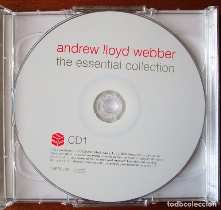 CDs de m&uacute;sica: ANDREW LLOYD WEBBER - THE ESSENTIAL COLLECTION - 2 CD - Foto 3