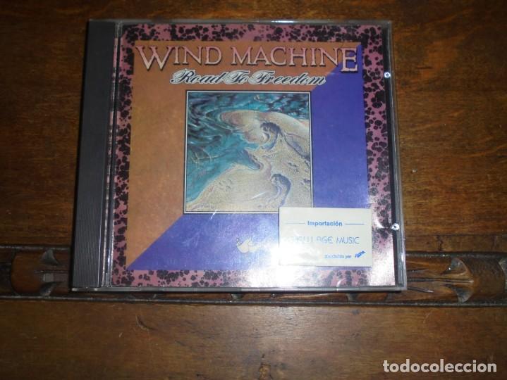CDs de m&uacute;sica: WIND MACHINE. ROAD TO FREEDOM. 1990. CD. IMPECABLE (#) - Foto 1