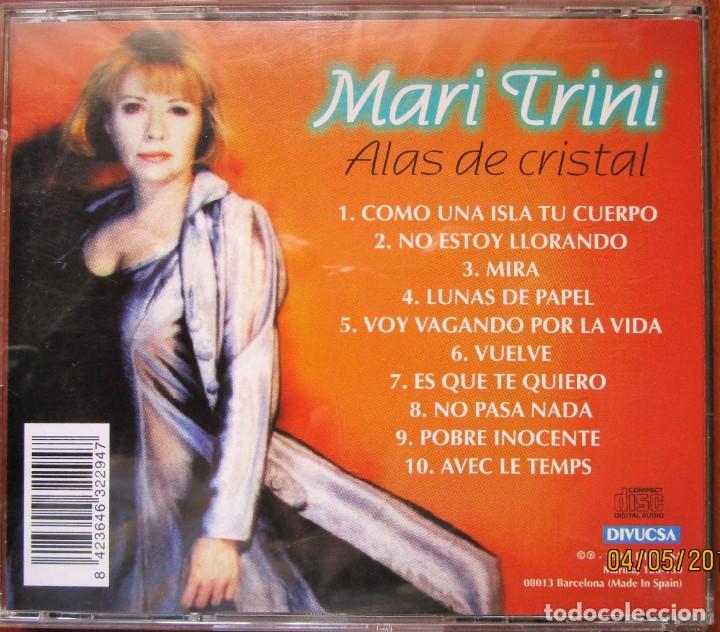 CDs de m&uacute;sica: MARI TRINI - ALAS DE CRISTAL - CD - Foto 2