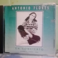 CDs de Música: ANTONIO FLORES - EN CONCIERTO - CD ÁLBUM DE 8 TRACKS - ED. BMG ARIOLA - AÑO 1995. PEPETO