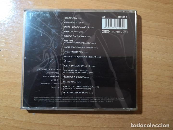 CDs de m&uacute;sica: CELINE DION   Lets Talk about Love   16 temas - Foto 2