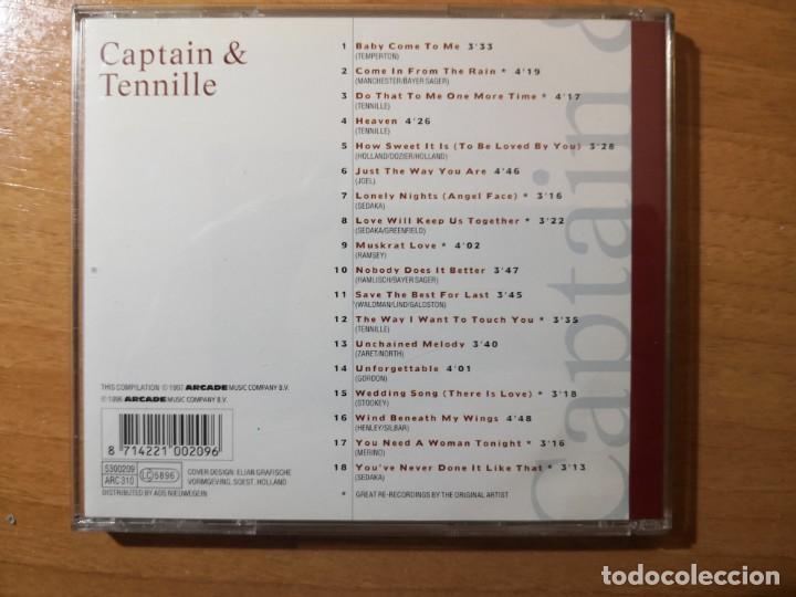 CDs de m&uacute;sica: CAPTAIN & TENNILLE   18 temas - Foto 2