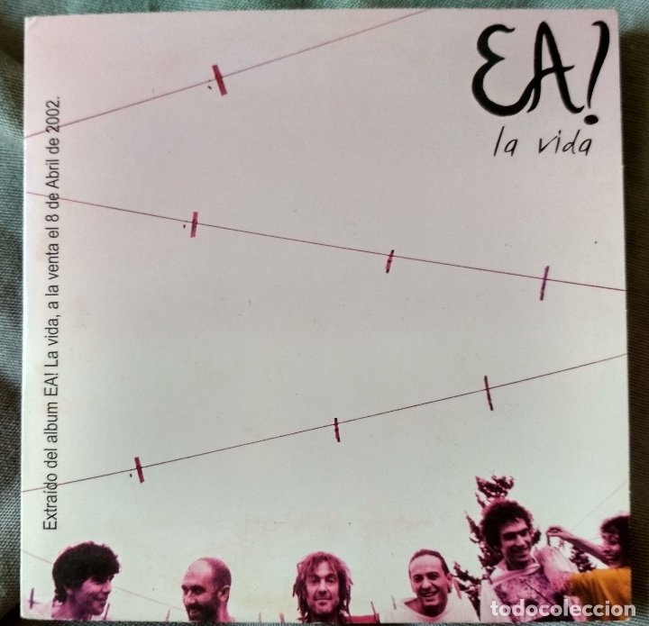 CDs de m&uacute;sica: EA! - LA VIDA. CD single 2002 - Foto 1