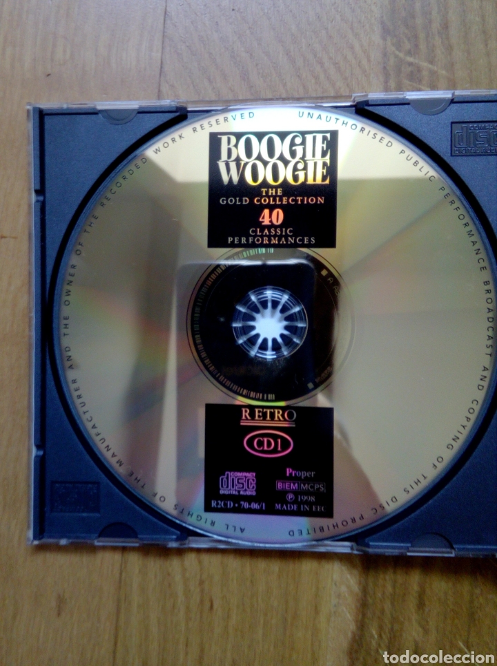 CDs de m&uacute;sica: Boogie Woogie - The gold collection, Proper, 1998. EEC. - Foto 12