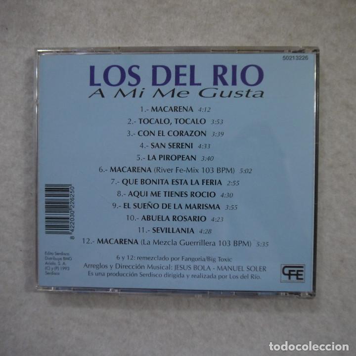 CDs de m&uacute;sica: LOS DEL RIO - A MI ME GUSTA - CD 1993 - Foto 2