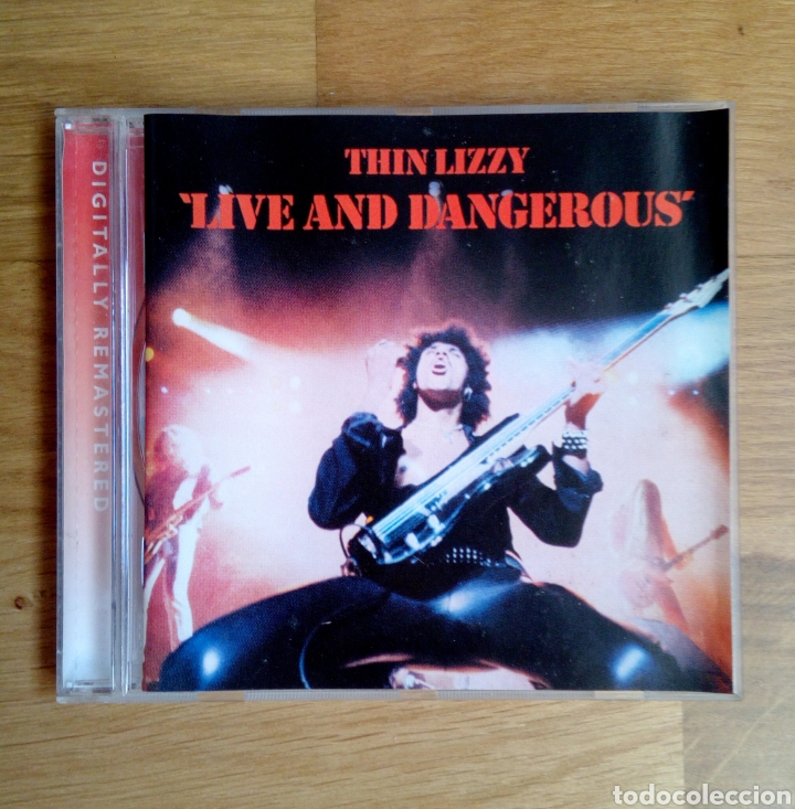 CDs de m&uacute;sica: Thin Lizzy - Live and dangerous, Vertigo, 1996. UK. - Foto 1