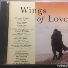CDs de Música: CD WINGS OF LOVE CANCIONES DE AMOR ELTON JOHN JANET JACKSON GEORGE MICHAEL THE POLICE GLORIA ESTEFAN