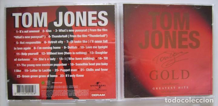 CDs de m&uacute;sica: TOM JONES. GOLD. CDs 2000. - Foto 1