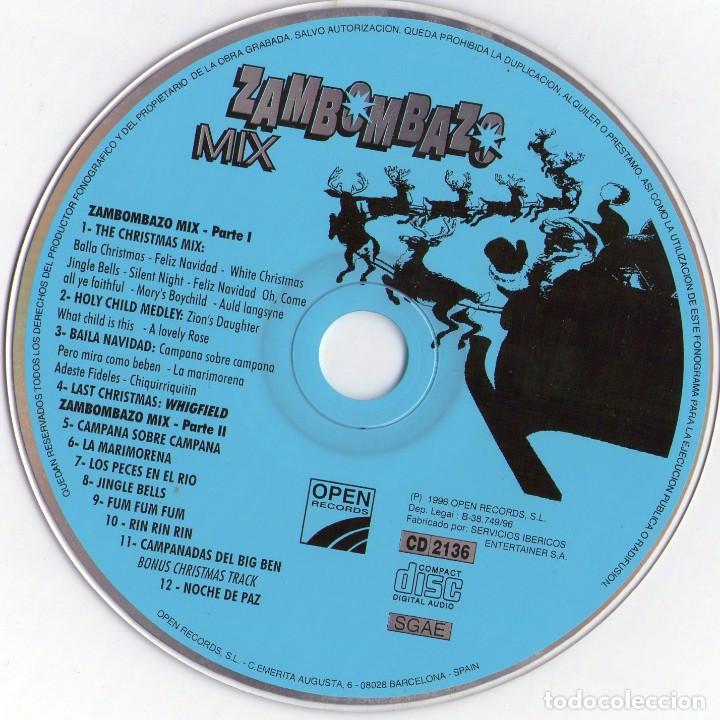CDs de m&uacute;sica: zambombazo mix (1cd) 1996 - Foto 4