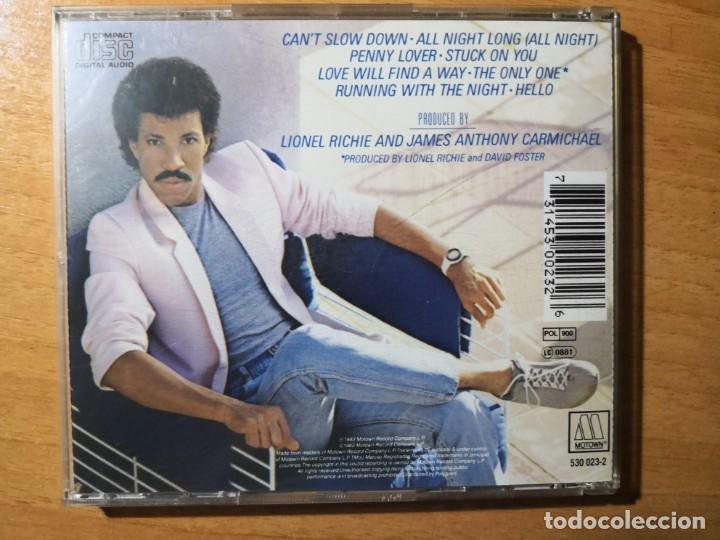 CDs de m&uacute;sica: LIONEL RICHIE   8 temas - Foto 2