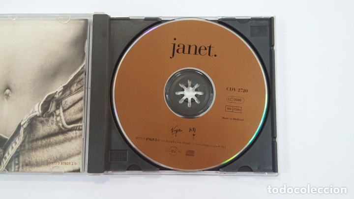 CDs de m&uacute;sica: JANET JACKSON.- JANET CD. TDKCD21 - Foto 2