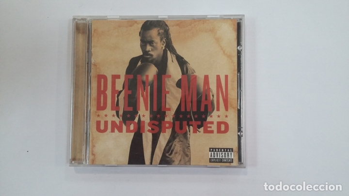 CDs de m&uacute;sica: BEENIE MAN. UNDISPUTED. CD. TDKCD21 - Foto 1