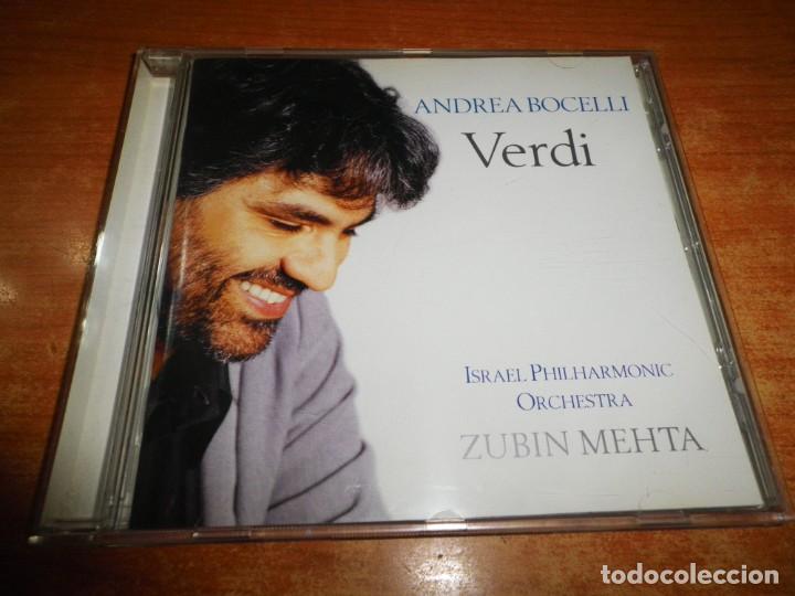 Andrea Bocelli Verdi Israel Philharmonic Orche Buy Cds Of Classical Music Opera Zarzuela And Marches At Todocoleccion 172106283