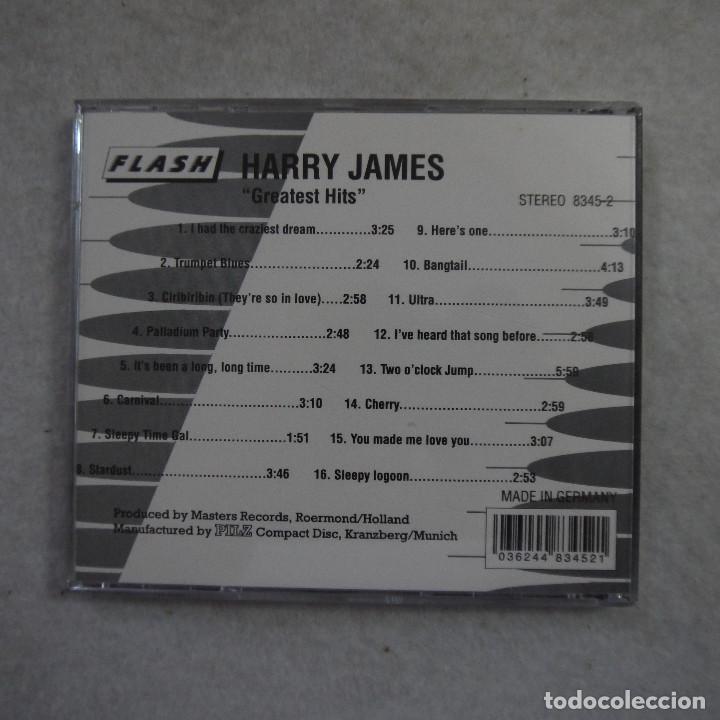 CDs de m&uacute;sica: HARRY JAMES - GREATEST HITS - CD - Foto 2