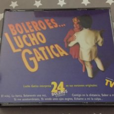 CDs de Música: BOLERO ES LUCHO GATICA, 2 CDS,1990. Lote 172115814