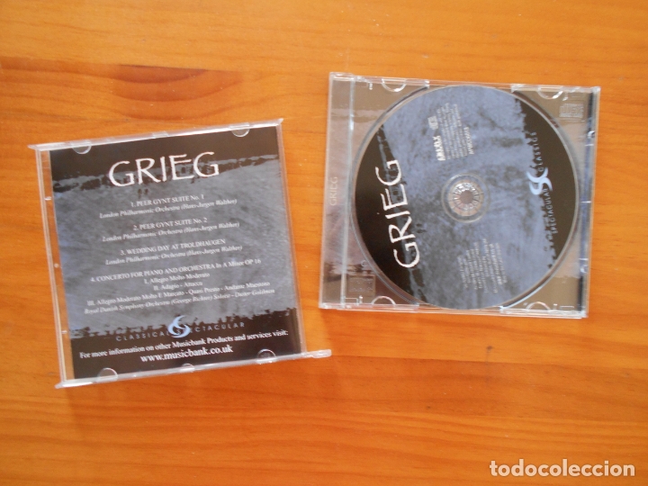 CDs de m&uacute;sica: CD GRIEG - CLASSICAL SPECTACULAR (C&Ntilde;) - Foto 2