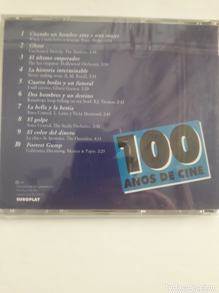 CDs de m&uacute;sica: 100 A&ntilde;os de Cine - Foto 2