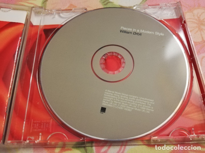 CDs de m&uacute;sica: PIECES IN A MODERN STYLE. WILLIAM ORBIT (CD) - Foto 2