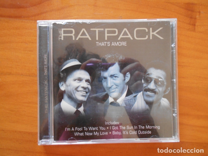 CDs de m&uacute;sica: CD THE RATPACK - THATS AMORE (2Y) - Foto 1