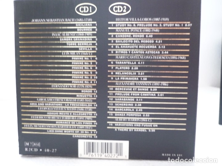 CDs de m&uacute;sica: CD 2 ANDRES SEGOVIA. - Foto 2