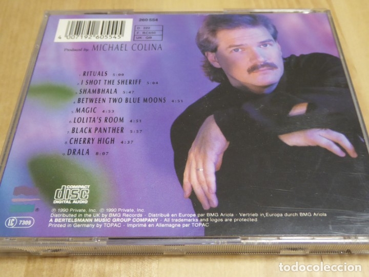CDs de m&uacute;sica: Michael Colina - Rituals  - CD - Foto 2