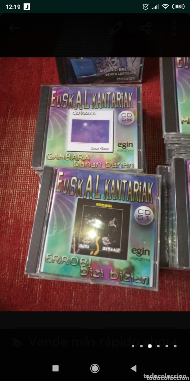 CDs de m&uacute;sica: Euskal kantariak. CDS - Foto 3