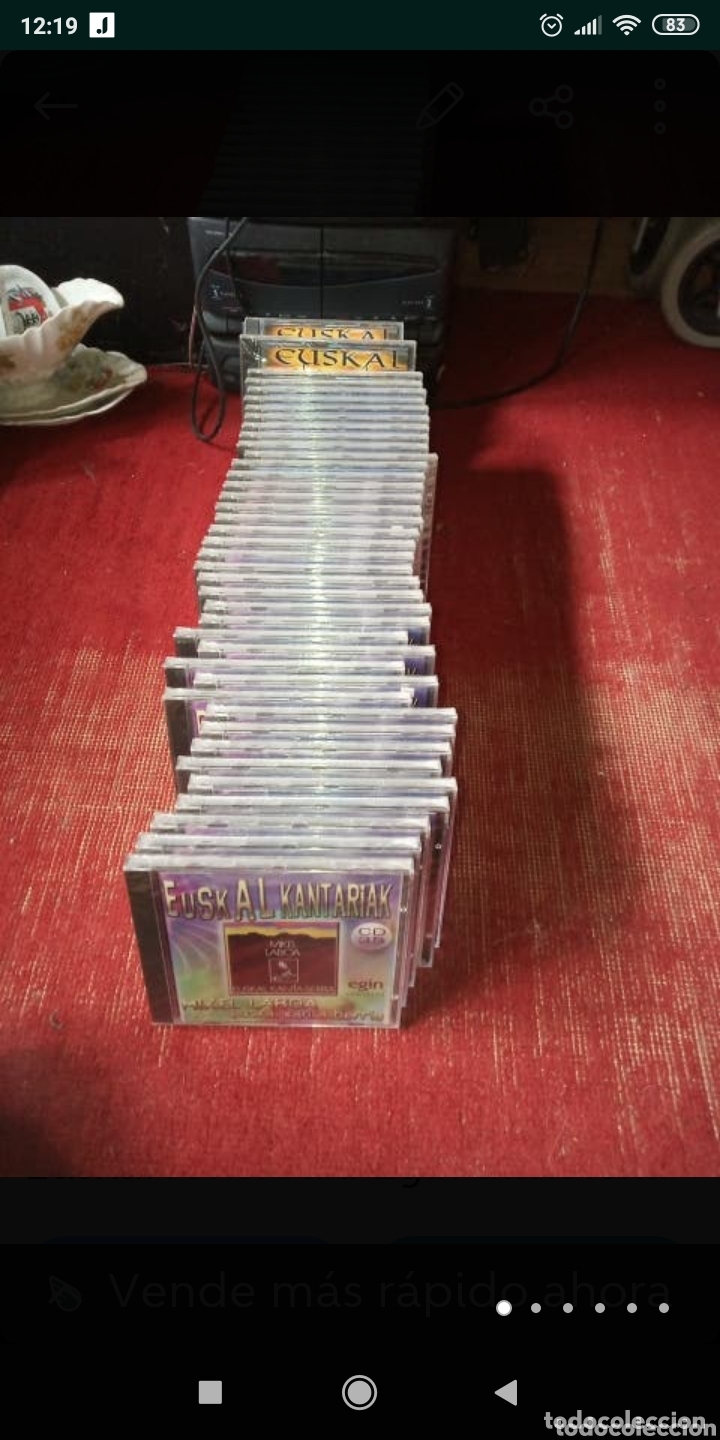 CDs de m&uacute;sica: Euskal kantariak. CDS - Foto 1