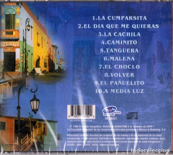 CDs de m&uacute;sica: CAMINITO ( CD PRECINTADO) - Foto 2
