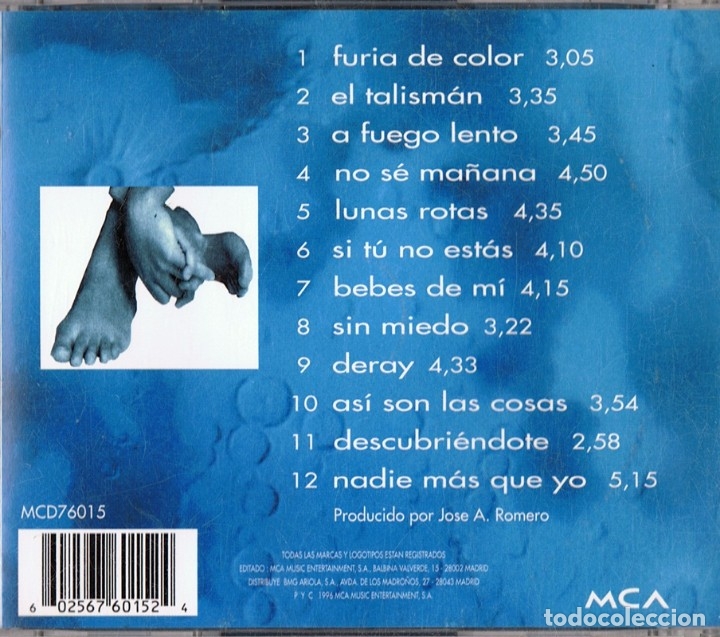 CDs de m&uacute;sica: ROSANA LUNAS ROTAS (CD) - Foto 2