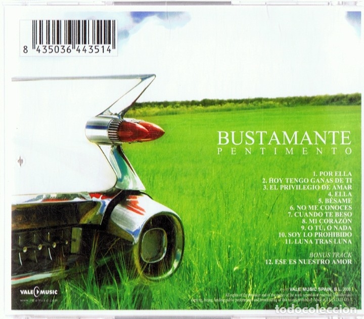 CDs de m&uacute;sica: BUSTAMANTE PENTIMENTO - Foto 2